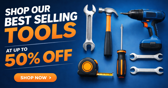 Shop Our Best Selling Tools at up to 50% off